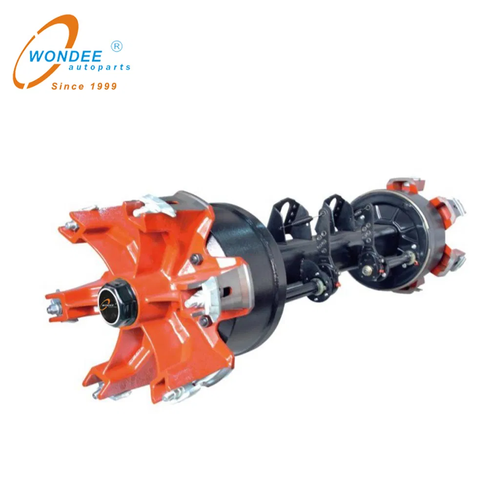 12t Germany Type Axle Bogie Suspension Axle Trailer Axle