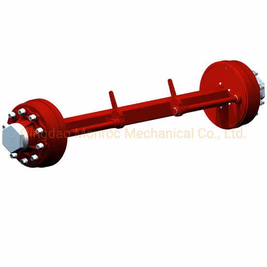 Drum Braked Axle for Agricultural Trailer