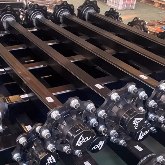 Trailer Axle of Trailer Agricultural Trailer Axle for Sale Semi
