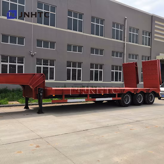Low Boy Trailer Low Loader Trailer 3--6 Axle