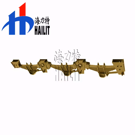 Hlt Super Sale Semi Trailer Three Axle Germany Type Cantilever Suspension