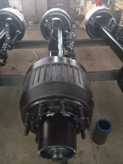 BPW Axle German Type Axles 1850mm Inboard Drum Axle 16t for Semi Trailer