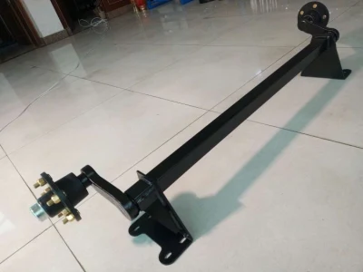 Customized 3ton Square Solid Small Utility Trailer Parts Axle