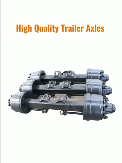 Trailer Axle 13 Tons for Trailer and Semi-Trailer Square American Type