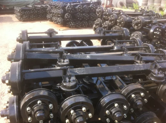 Trailer Axle Parts Fifth Wheel with Steel in China Factory